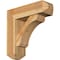 Ekena Millwork Legacy Craftsman Rough Sawn Bracket w/ Offset Brace, Western Red Cedar, 8"W x 26"D x 26"H BKT0806X26X26LEC04RWR - alternate 1